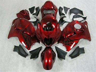 Carénage Moto Suzuki GSXR 1300 Hayabusa 1996-2007 - Rouge Noir