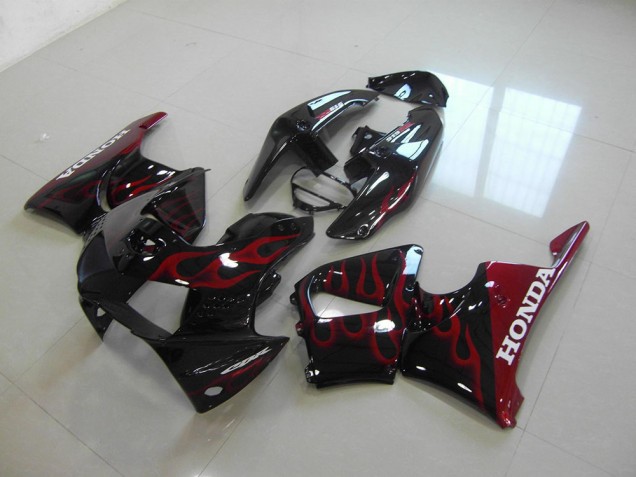 Carénages Moto Honda CBR 900 RR 919 1998-1999 - Noir Rouge