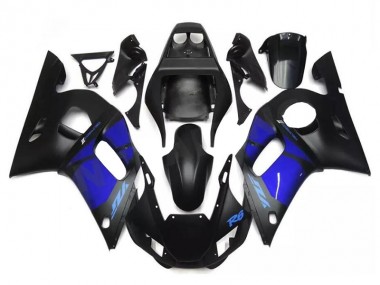 Carénage Moto Yamaha R6 1998-2002 - Bleu Noir