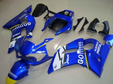 Carénage Moto Yamaha R6 1998-2002 - Bleu Go Motul