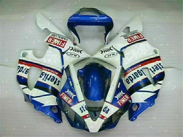 Carrosserie Moto Yamaha R1 2000-2001 - Bleu Blanc