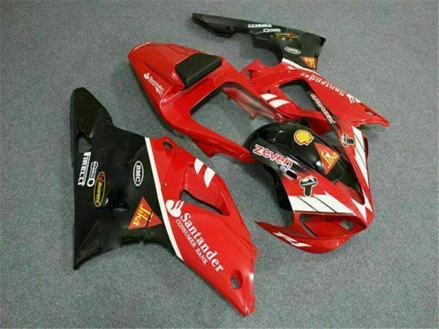 Carénage Moto Yamaha R1 2000-2001 - Rouge