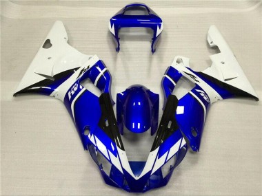 Carénage Moto Yamaha R1 2000-2001 - Blanc Bleu