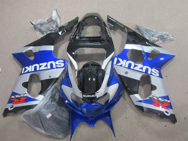 Carénages Moto Suzuki GSXR 1000 K1 2000-2002 - Bleu Blanc Décalque