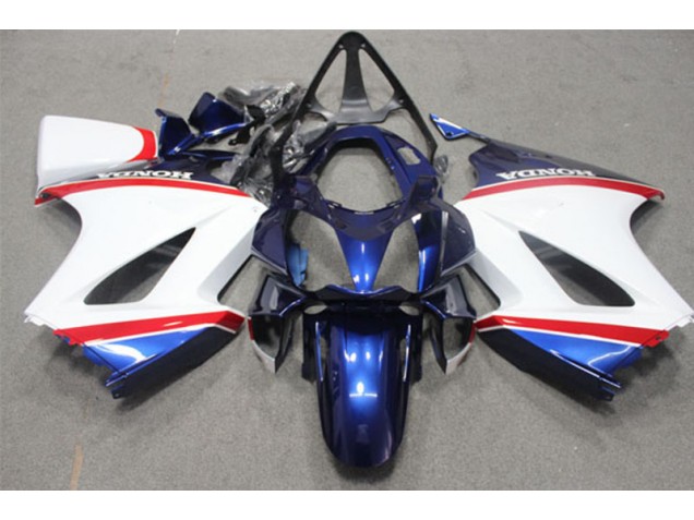 Carénage Moto Honda VFR 800 2002-2013 - Bleu Blanc