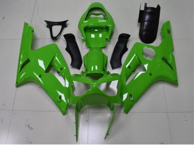 Carénages Moto Kawasaki ZX6R 2003-2004 - Vert