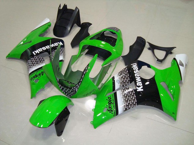 Carénage Moto Kawasaki ZX6R 2003-2004 - Vert Nakano