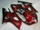 Carénage Moto Suzuki GSXR 1000 K3 2003-2004 - Rouge