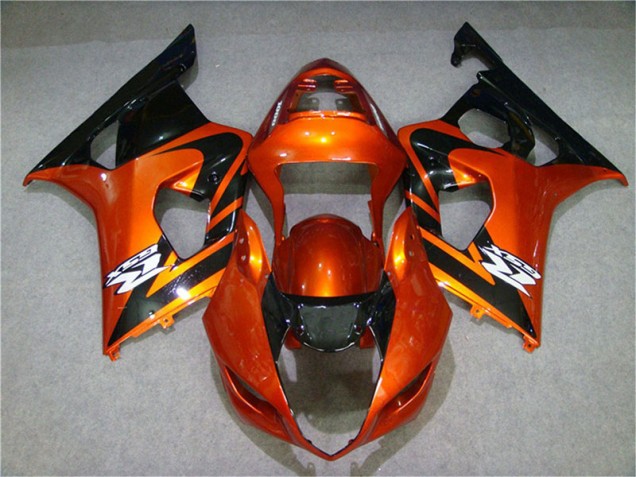 Carénage Moto Suzuki GSXR 1000 K3 2003-2004 - Orange Noir