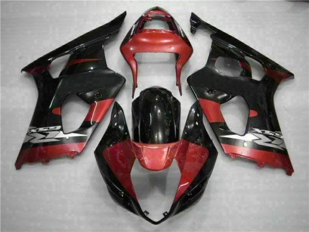 Carénage Moto Suzuki GSXR 1000 K3 2003-2004 - Rouge Noir