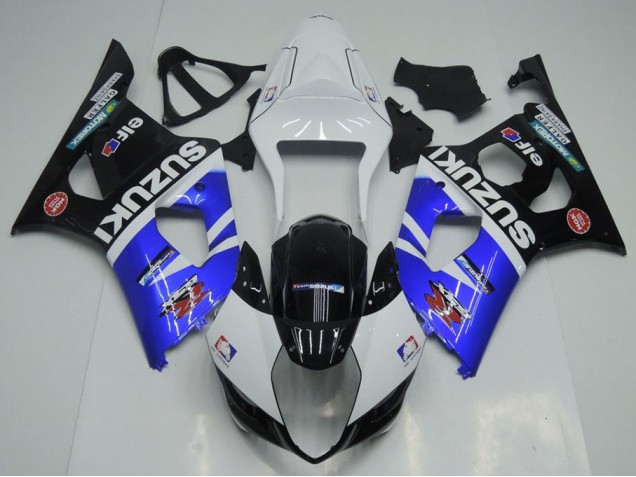 Carénage Moto Suzuki GSXR 1000 K3 2003-2004 - Bleu Blanc et Noir