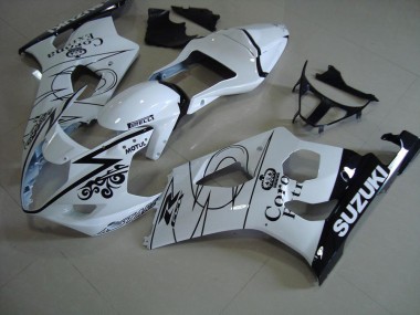 Carénage Moto Suzuki GSXR 1000 K3 2003-2004 - Blanc Corona