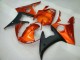 Carénage Moto Yamaha R6 2003-2005 - Orange Noir