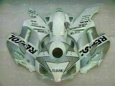 Carénage Moto Honda CBR 1000 RR 2004-2005 - Blanc Argent Repsol