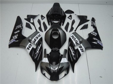 Carénages Moto Honda CBR 1000 RR 2004-2005 - Gris Noir Repsol