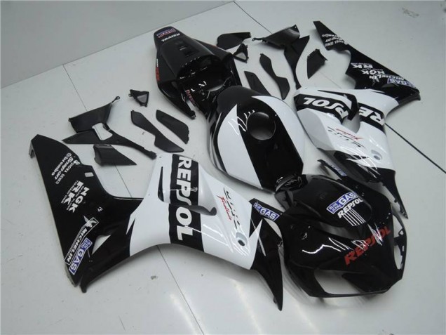 Carénage Moto Honda CBR 1000 RR 2004-2005 - Blanc Repsol Noir