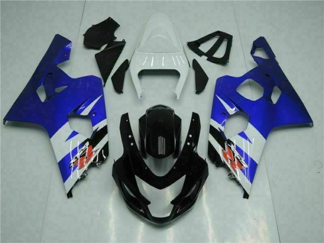 Kit Carénages Motos Complet Suzuki GSXR 600 / 750 K4 2004-2005 - Bleu Noir