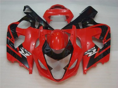 Carénages Moto Suzuki GSXR 600 / 750 K4 2004-2005 - Rouge Noir