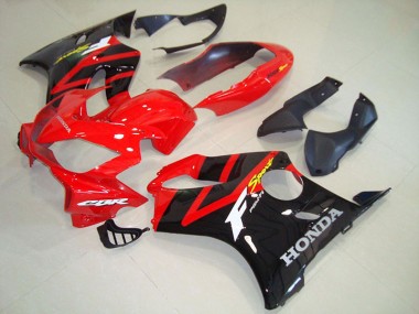 Carénage Moto Honda CBR 600 F4i 2004-2007 - Rouge Noir Rouge Tail