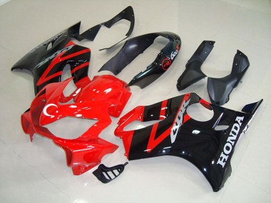 Carénages Moto Honda CBR 600 F4i 2004-2007 - Noir Rouge