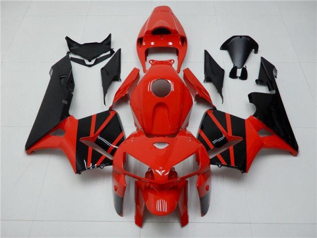 Kit Carénages Motos Honda CBR 600 RR 2005-2006 - Rouge Noir