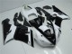 Carénage Moto Kawasaki ZX6R 2005-2006 - Noir Blanc