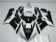 Carénage Moto Kawasaki ZX6R 2005-2006 - Noir Blanc