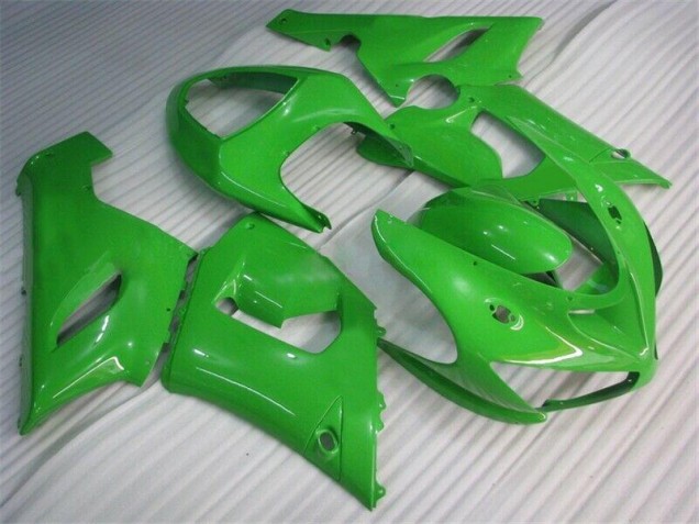 Carénages Moto Kawasaki ZX6R 2005-2006 - Vert