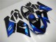 Carénage Moto Kawasaki ZX6R 2005-2006 - Bleu Noir