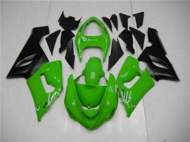 Kit Carénages Motos Kawasaki ZX6R 2005-2006 - Vert