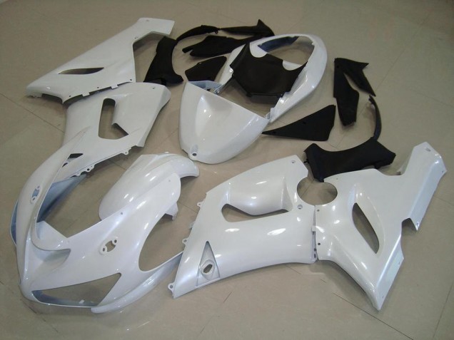 Carénage Moto Kawasaki ZX6R 2005-2006 - Dark Blanc Nacré