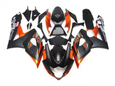 Carénage Moto Suzuki GSXR 1000 K5 2005-2006 - Noir Orange