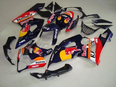 Carénage Moto Suzuki GSXR 1000 K5 2005-2006 - Red Bull Repsol