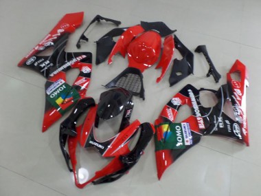 Carénage Moto Suzuki GSXR 1000 K5 2005-2006 - Rouge Yoshimura