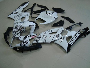 Carénage Moto Suzuki GSXR 1000 K5 2005-2006 - Blanc Corona