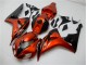 Carénage Moto Honda CBR 1000 RR 2006-2007 - Orange Noir