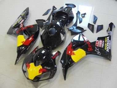 Carénage Moto Honda CBR 1000 RR 2006-2007 - Noir Red Bull