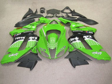 Carénage Moto Kawasaki ZX6R 2007-2008 - Vert Touch 4