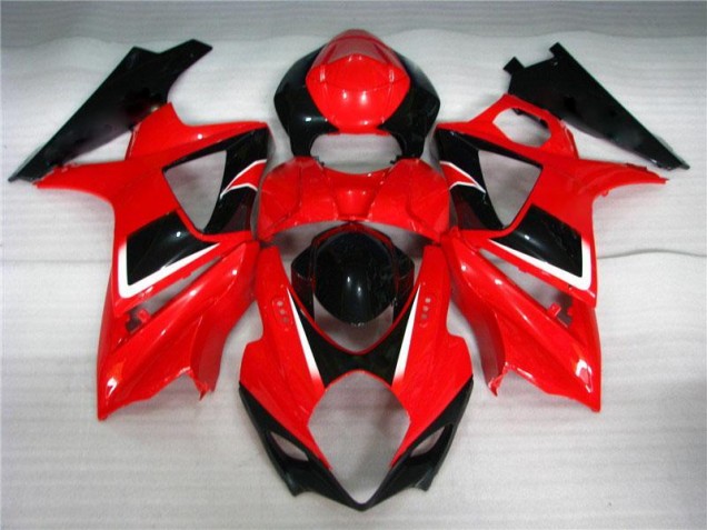 Carrosserie Moto Suzuki GSXR 1000 K7 2007-2008 - Rouge Noir