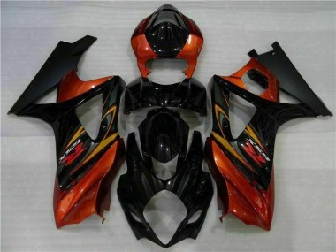 Kit Carénages Motos Complet Suzuki GSXR 1000 K7 2007-2008 - Noir