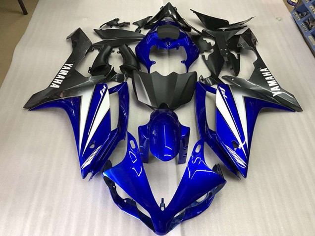 Carrosserie Moto Yamaha R1 2007-2008 - Bleu Blanc