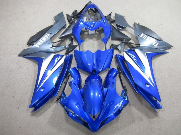 Carénage Moto Yamaha R1 2007-2008 - Bleu Argent