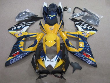 Carénage Moto Suzuki GSXR 600 K8 2008-2010 - Bleu Jaune Corona Extra