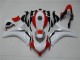 Carénage Moto Honda CBR 1000 RR 2008-2011 - Blanc Rouge