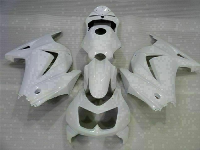 Carénage Moto Kawasaki EX250 2008-2012 - Blanc