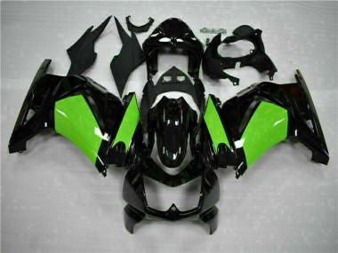 Carénage Moto Kawasaki EX250 2008-2012 - Noir Vert