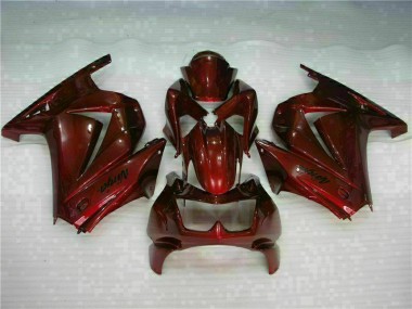 Carénage Moto Kawasaki EX250 2008-2012 - Rouge Ninja