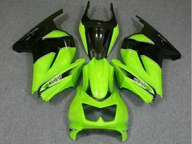 Carénages Moto Kawasaki EX250 2008-2012 - Vert Noir Ninja