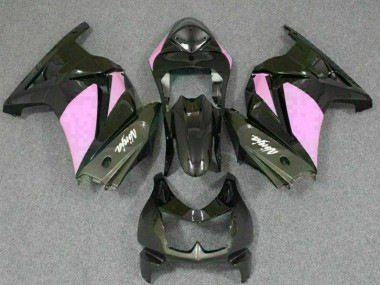 Carénage Moto Kawasaki EX250 2008-2012 - Noir Rose Ninja