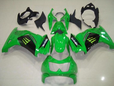 Carénage Moto Kawasaki ZX 250R 2008-2012 - Vert Monster